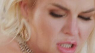VIXEN Curvy Blonde Vic makes an gives Oliver can't resist