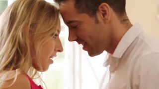 VIXEN Insatiable Blonde hot Jaylah seduces a married man