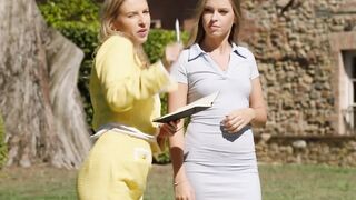 VIXEN Insatiable Blonde hot Jaylah seduces a married man