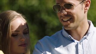 VIXEN Insatiable Blonde hot Jaylah seduces a married man