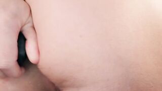TUSHYRAW Curvy goddess Megan gets her round butt filled up