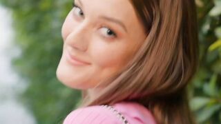 TUSHYRAW Virgin looking beauty wants penis into her tight booty