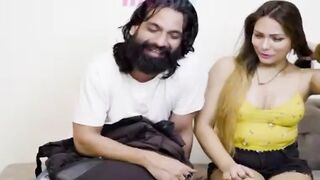 Indian Long hair Wife Seduce by strenger 2