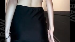 BLACKEDRAW Skinny Sawyer gets spread out by Jax' bbcs