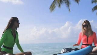 VIXEN Alone of vacay, babe Freya finds a new distraction