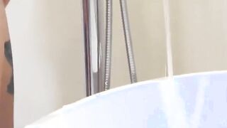 skinny red head opens her legs for thick dick