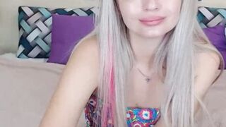 Playful Blonde Babe Tempts You with Her Pussy