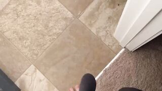Caught my Step Sis Masturbating in Bath