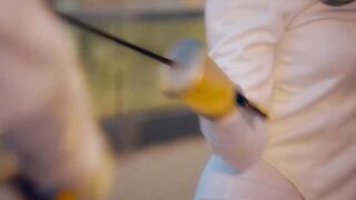 VIXEN Rivals Avery & Naomi team up to seduce fencing trainer