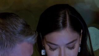 TUSHY Sultry Actress Emily gets DPed by her 2 co-stars two