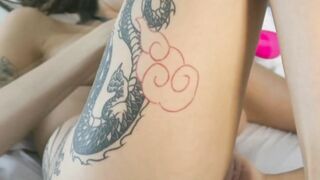Braided Hair Chick Has Her First Orgasm