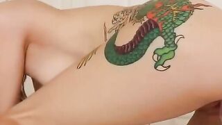 Lovely Petite Babe dildoing herself and loves it