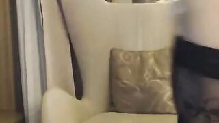 Stepsister dildoes her juicy wet pussy