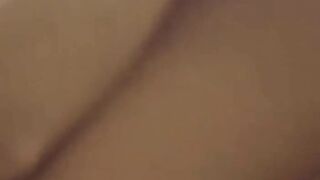 spanish beauty cums on hard cock