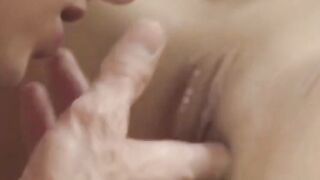 spanish beauty cums on hard cock