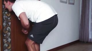 PETITE GIRL GETS A STRONG ORGASM FROM A BIG COCK AND A VIBRATOR AT THE SAME TIME