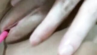 Hot Babe masturbates with her Lush Vibrator