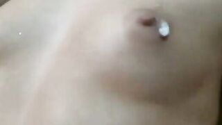 Hot Babe masturbates with her Lush Vibrator