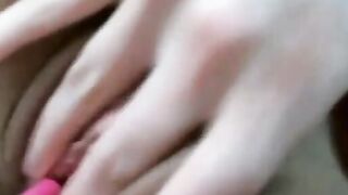 Hot Babe masturbates with her Lush Vibrator