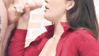 hot chick kimber woods getting her mouth works