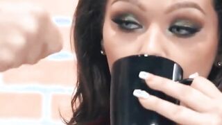hot chick kimber woods getting her mouth works