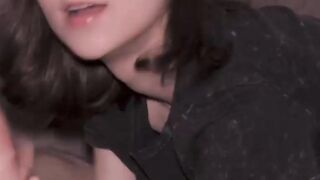 Close up Blowjob and Huge Cum in my Mouth