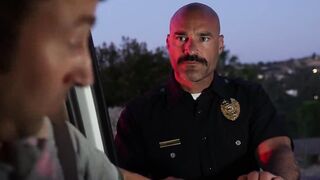 Mom and daughter threesome with a officer