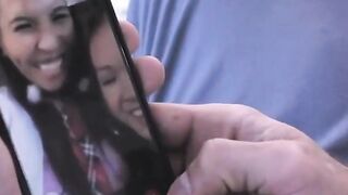 two asian cuties facetime their professor to fuck
