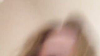 Horny Babe with big boobs fingering her wet pussy