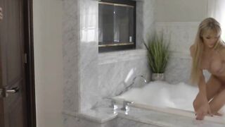 Wet TS Tori Easton analed by husbands bff