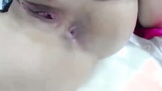 Wild Latina Pleasures Her Hole