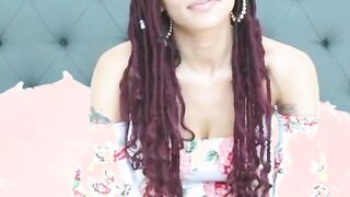 tight ebony teen stuffed with white cock