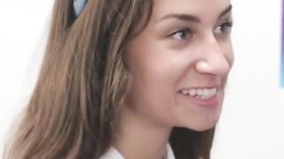 petite high school teen fucked to orgasm by teacher in class
