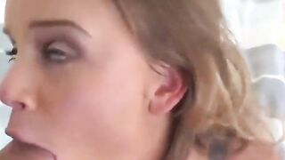 brunette teen bombshell alexis adams gets fucked by big dick