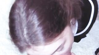 POV Blowjob from Russian Slutty Girlfrie