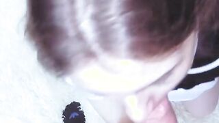 POV Blowjob from Russian Slutty Girlfrie