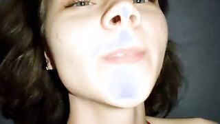 Just Fucked and Fed her with Cum