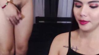 Horny Shemale Lovers Having Wild Hot Anal Sex