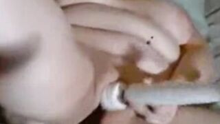 Fat Kyra always ends the day in a horny way