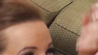 gorgeous maid caren reverse cowgirl hard ass drilled by stud
