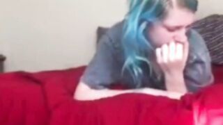 Feminist punky Zooey hard spanked