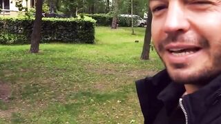 18yo german teenagers skank picked up into outside park and screwed