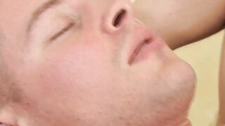Slender british rubs eighteen got banged!