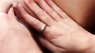 Hot And Wet Lesbian Pussies On The Couch