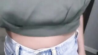 stepsis & horny gf play dirty with my cock