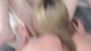stepsis & horny gf play dirty with my cock