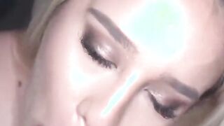 busty blonde latina mila marx sucks my huge cock