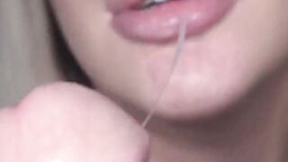 busty blonde latina mila marx sucks my huge cock