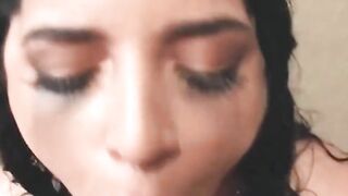 big natural latina gabriela lopez fucks in the shower 2