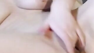 Lovely Babe fingerfucking her pussy
